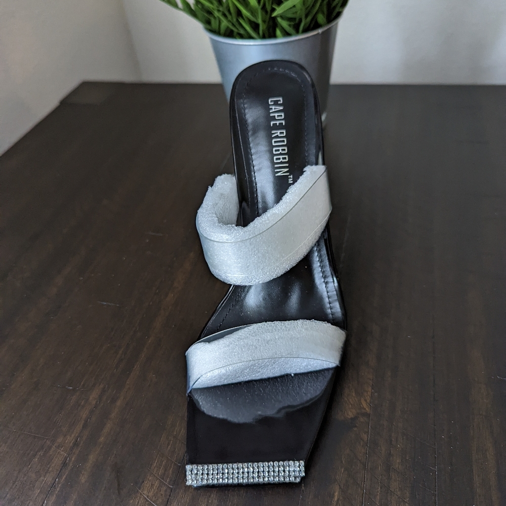 Open Toe Slip On